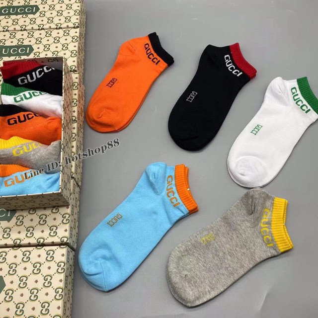 gucci古奇專櫃爆款GG系列純棉材質男款襪子 mmyj1835